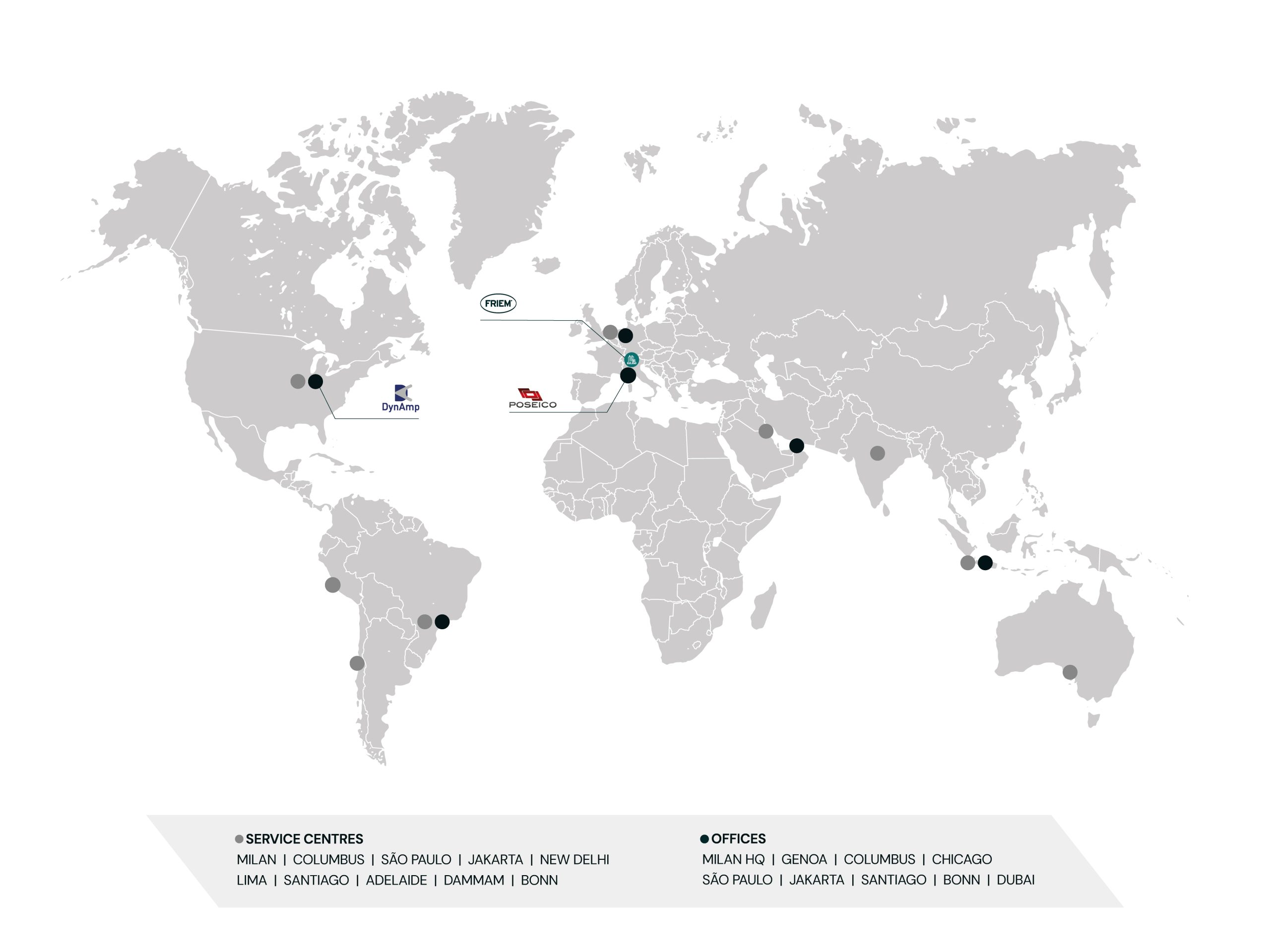 FRIEM Group map